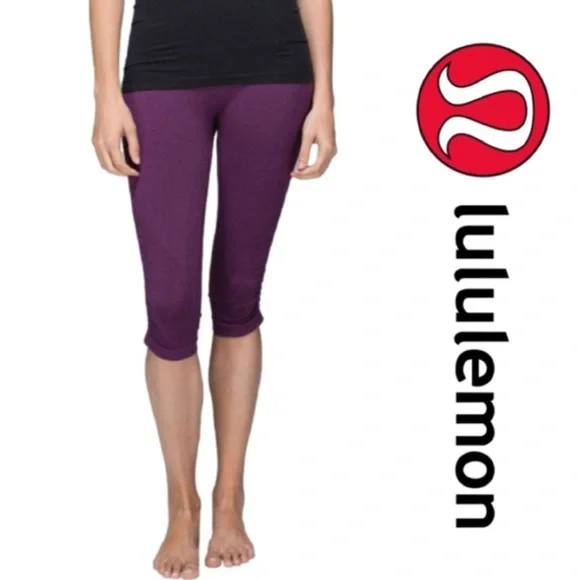 LULULEMON In The Flow Crop - Picture 1 of 10